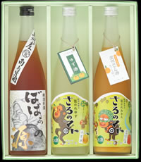 鶯と柑コラボギフトボックス720ml2本&みかん酒300ml2本入り