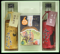 鶯と柑コラボギフトボックス720ml2本&みかん酒300ml2本入り